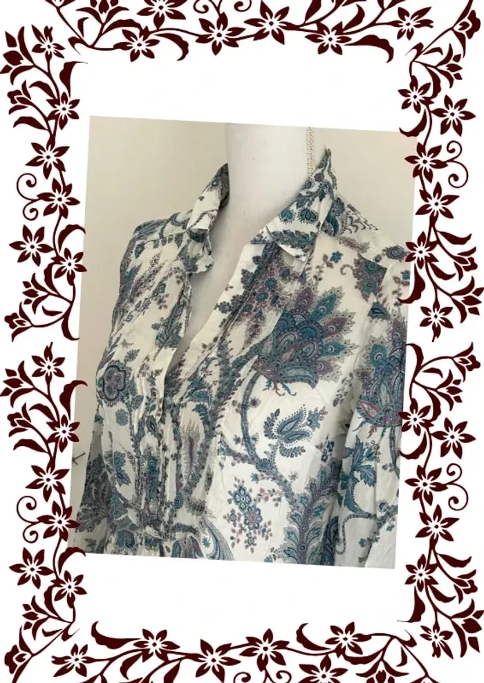 Blouse manches longues Massimo Dutti taille 36 - photo numéro 2