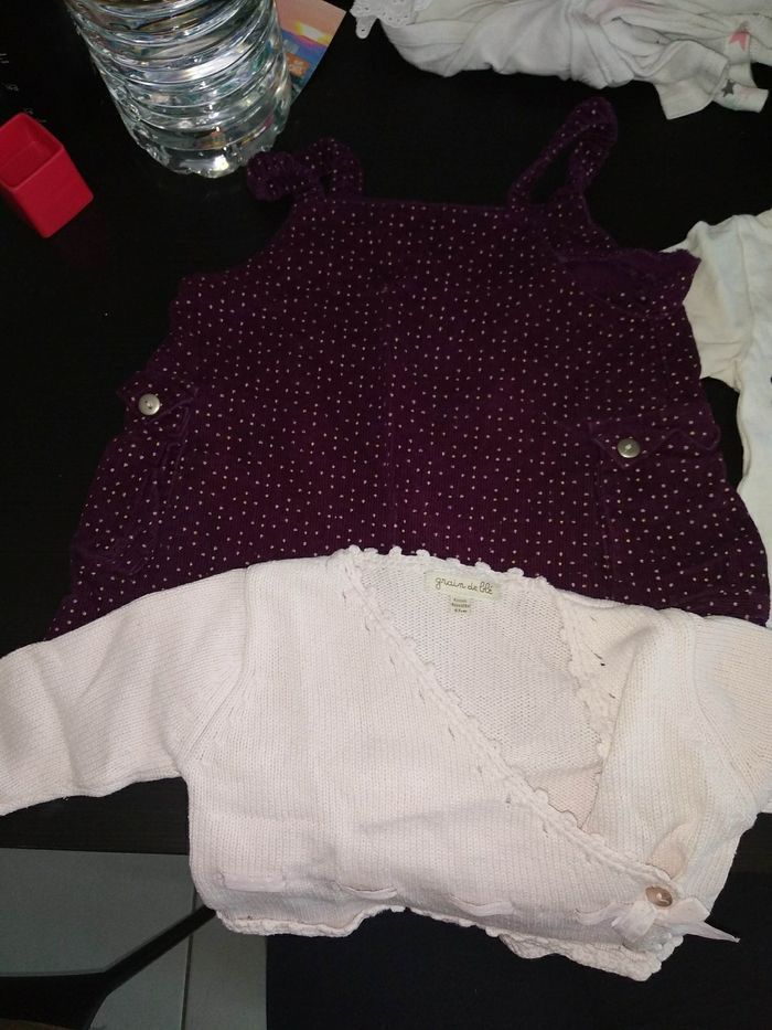 3 ème partie Lot vêtements fille taille 6 mois - photo numéro 9