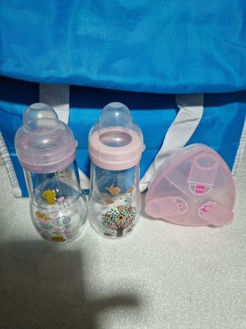 Biberons Mam en verre 260ml