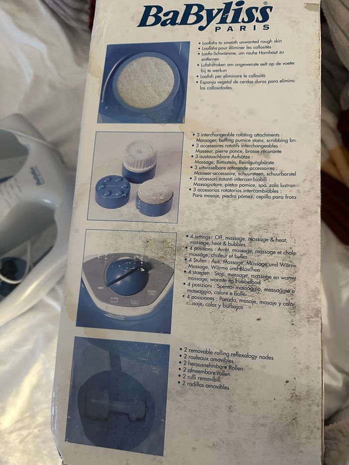 Massage pieds Hydro SPA Plus Babyliss - Balnéo thalasso pied - photo numéro 6