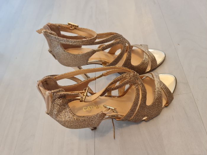 Sandale dorée Catwalk Pointure 37