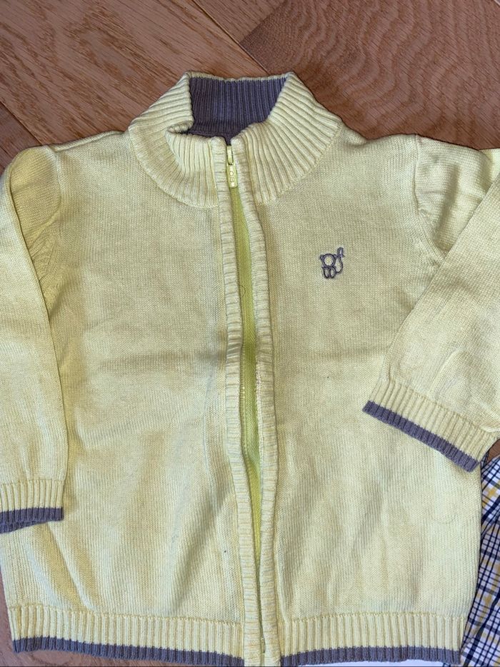 Ensemble chemise + gilet – Obaïbi – 12 mois - photo numéro 2
