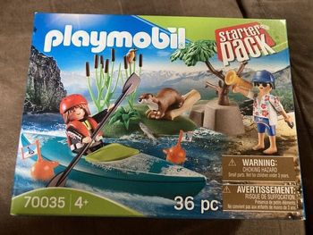 Playmobil sportif et kayak