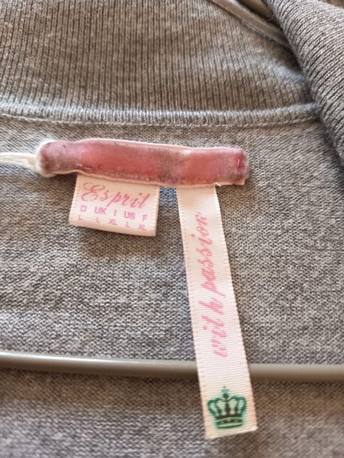 Pull fin cache coeur taille xl esprit - photo numéro 2