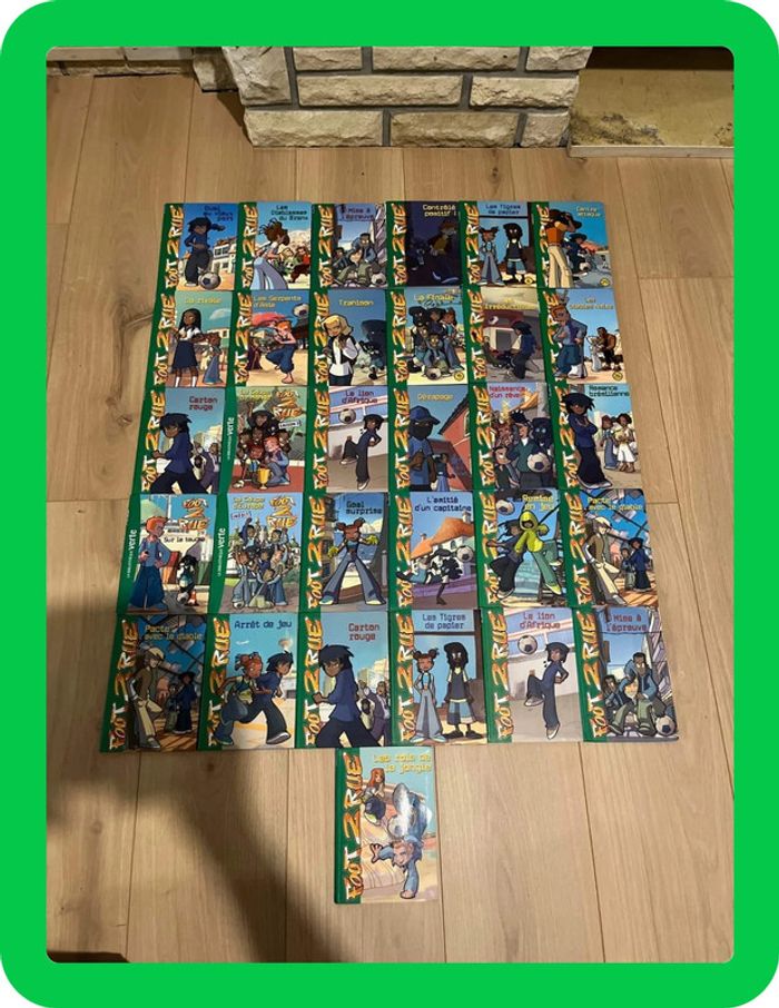 Livre bibliothèque verte foot 2 rue de la pièce