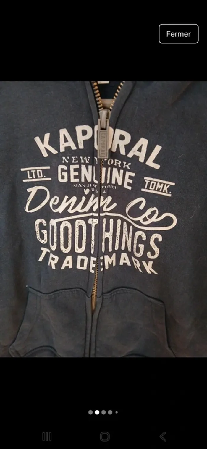 Veste Kaporal Garçon 10 ans - photo numéro 2