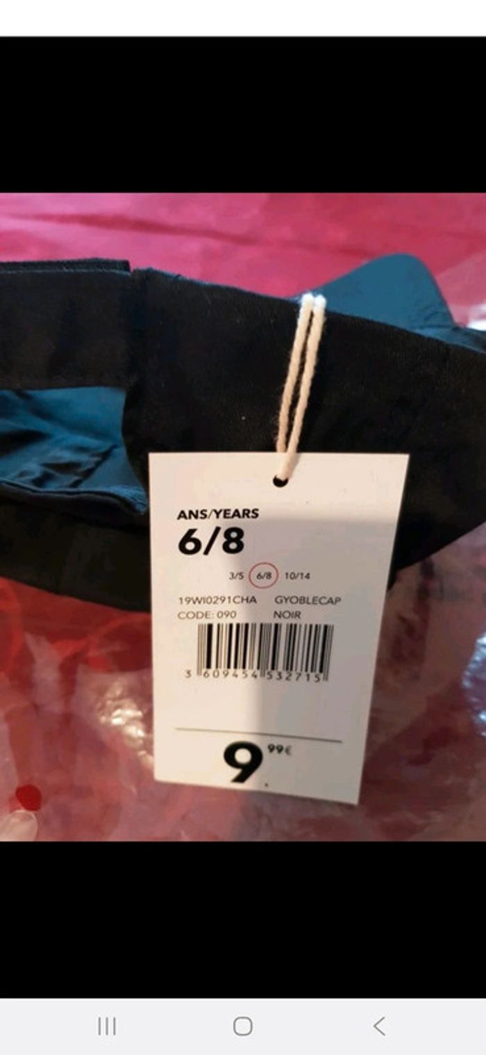 Casquette neuve 6-8 ans - photo numéro 2
