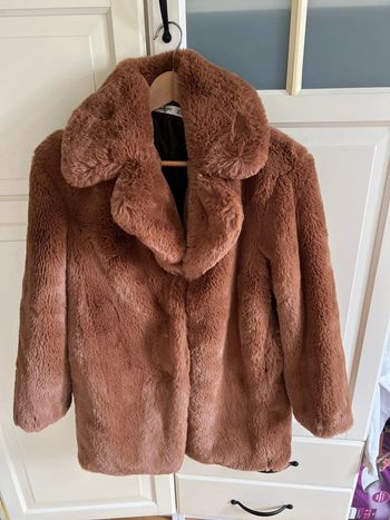 Manteau marron neuf XS