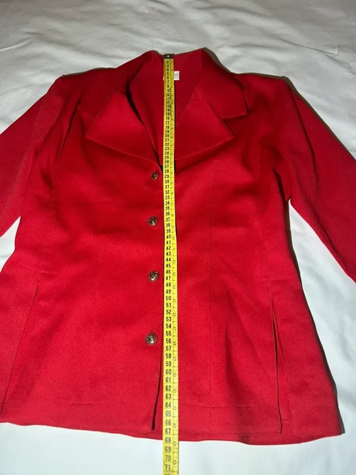 Blazer rouge - photo numéro 8