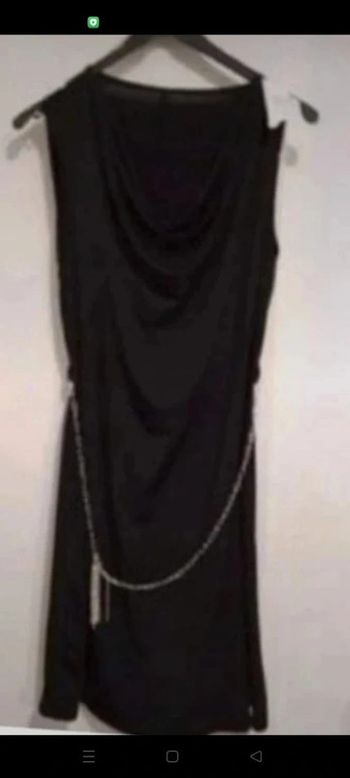 Robe Élégante Noir Femme Chic