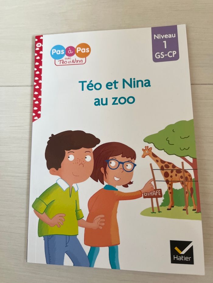 Livre Téo et Nina niveau 1