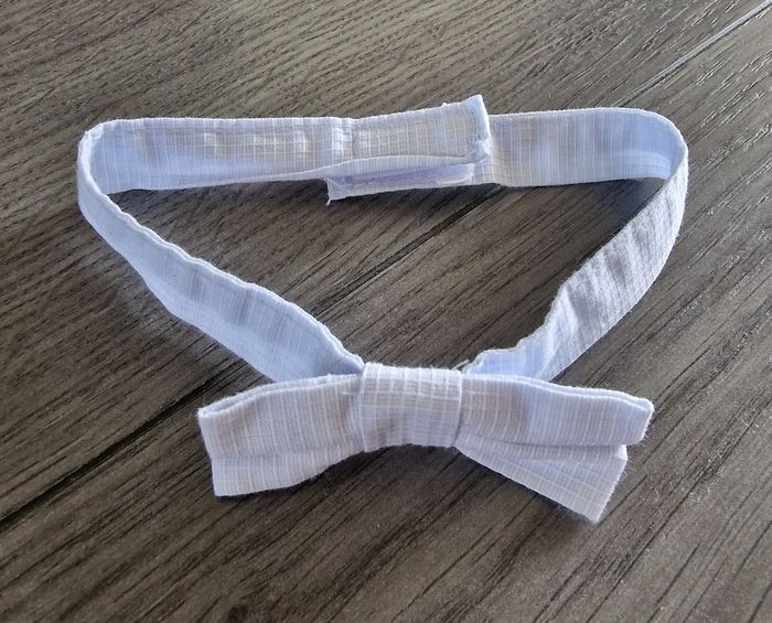 Chemise bleu-ciel avec un papillon garçon 9-12 mois - photo numéro 3