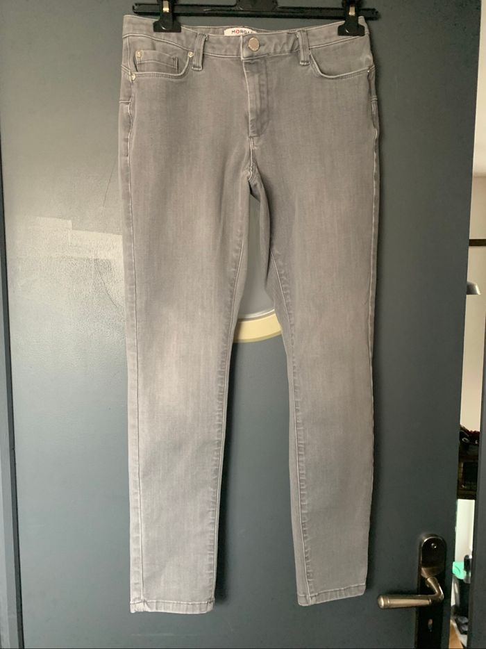 Jeans gris Morgan taille 40