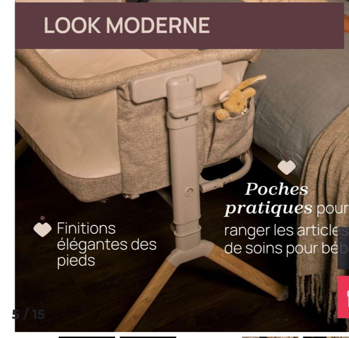 Lit cododo Chicco armonia très bon état - photo numéro 5