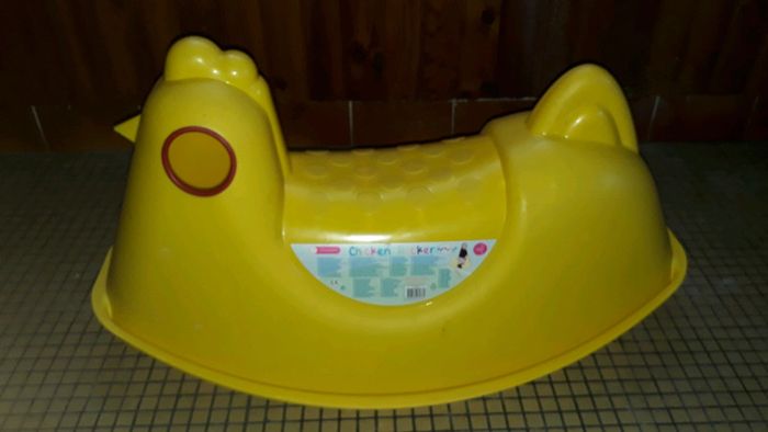 Jeu à bascule chicken rocker paradis o toys