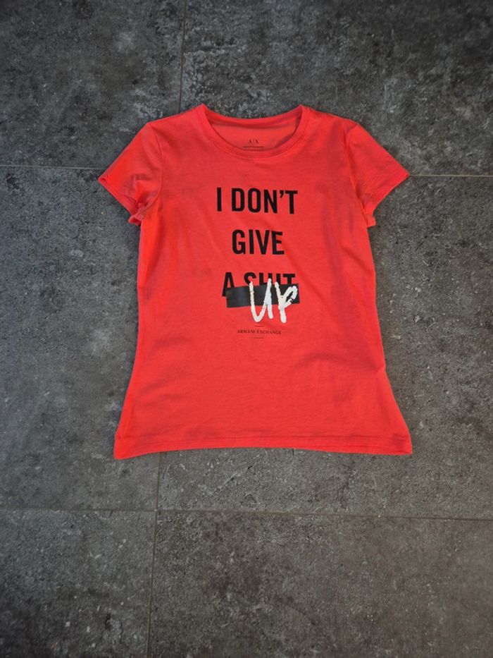 Tee shirt femme armani exchange