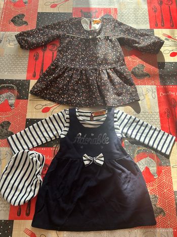 Lot robes fille 18 mois