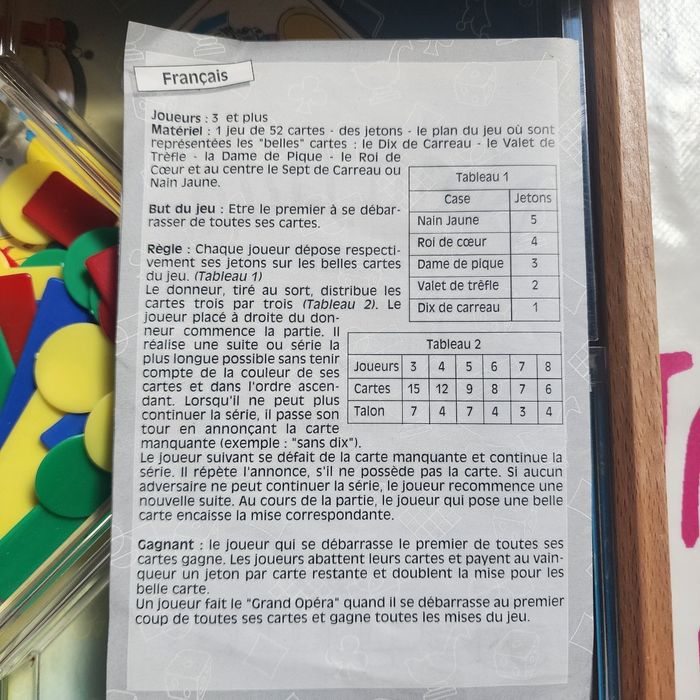 Jeu nain jaune bois complet avec notice - photo numéro 2
