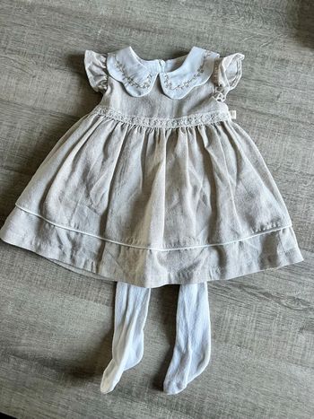 Robe lin 6 mois
