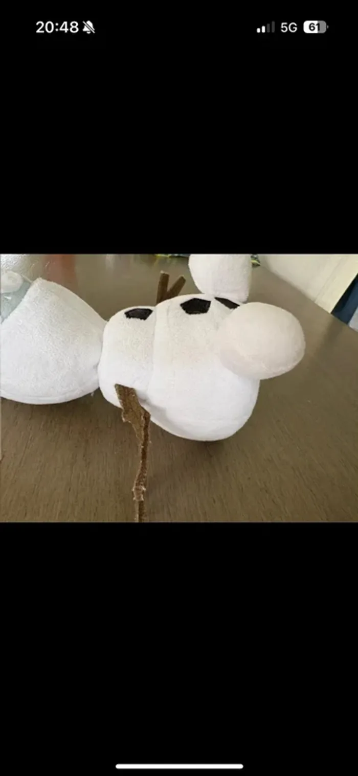 Peluche Disney Olaf Reine des neiges - photo numéro 7