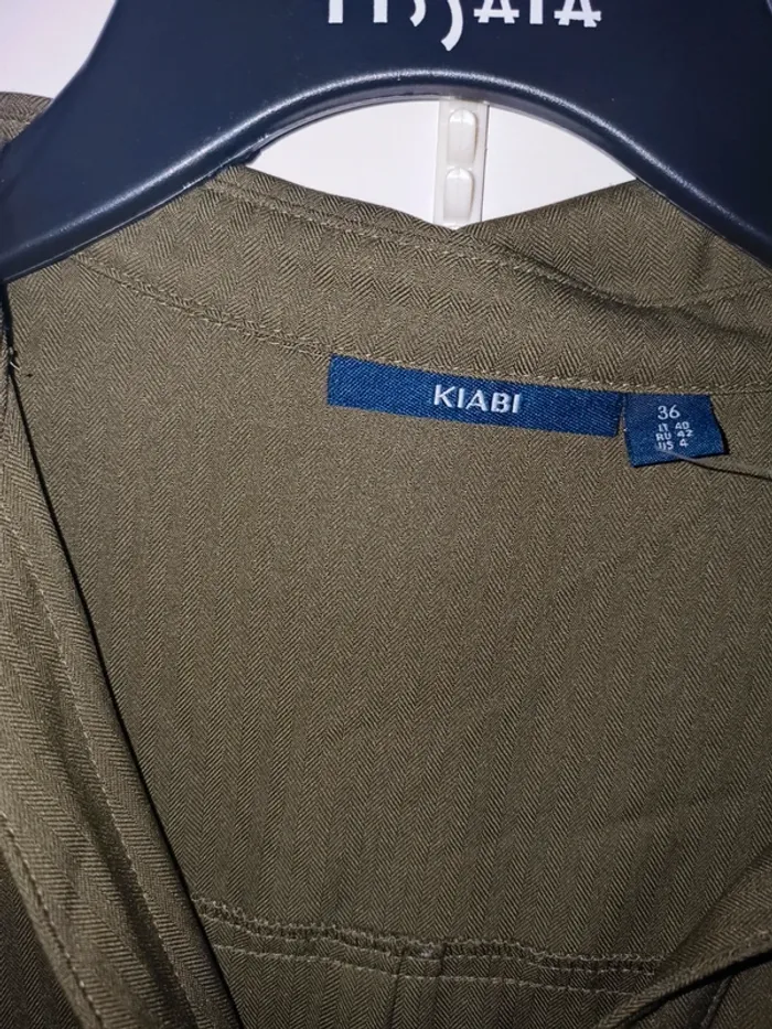 Combinaison taille 36 neuve sans étiquette kaki - photo numéro 6