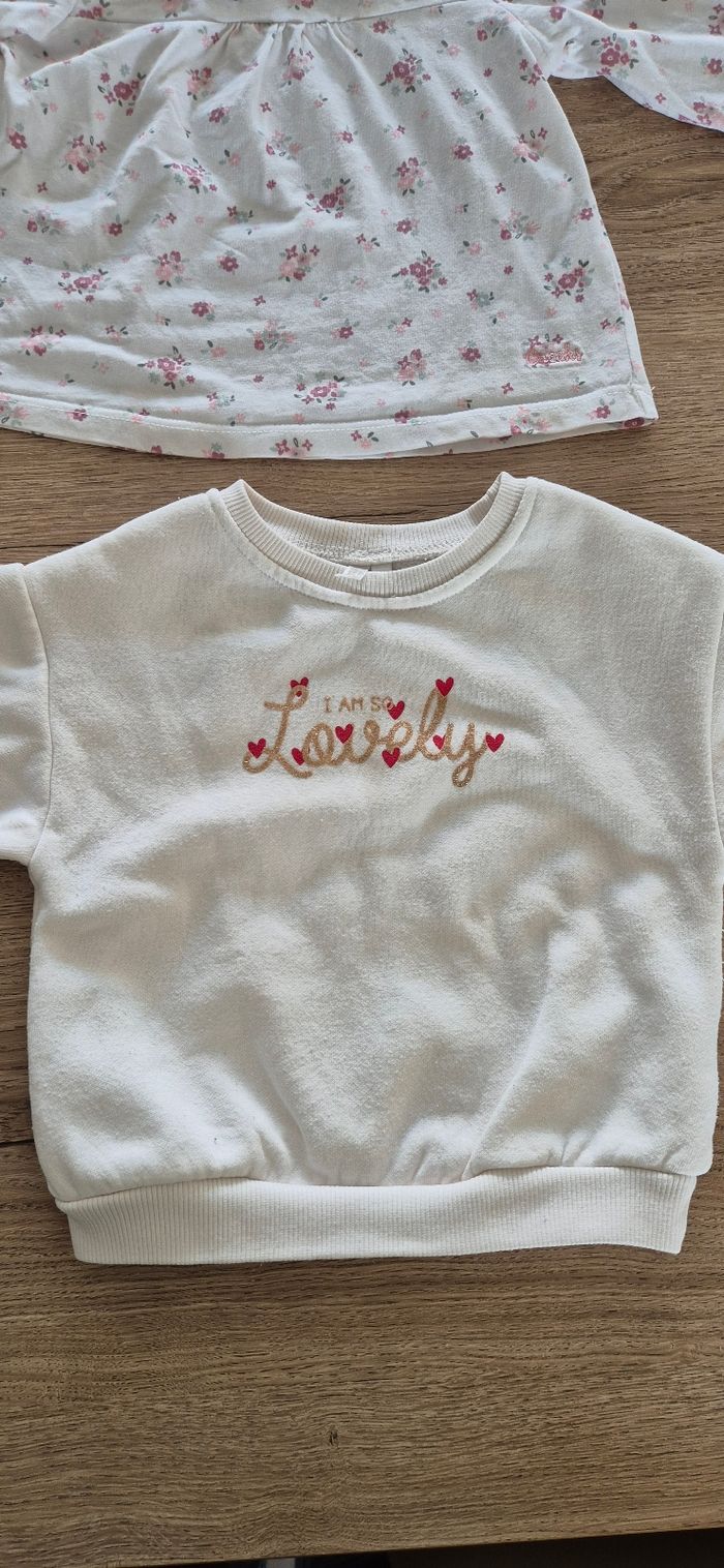 Lot de vêtements bébé filles 12 mois - photo numéro 2