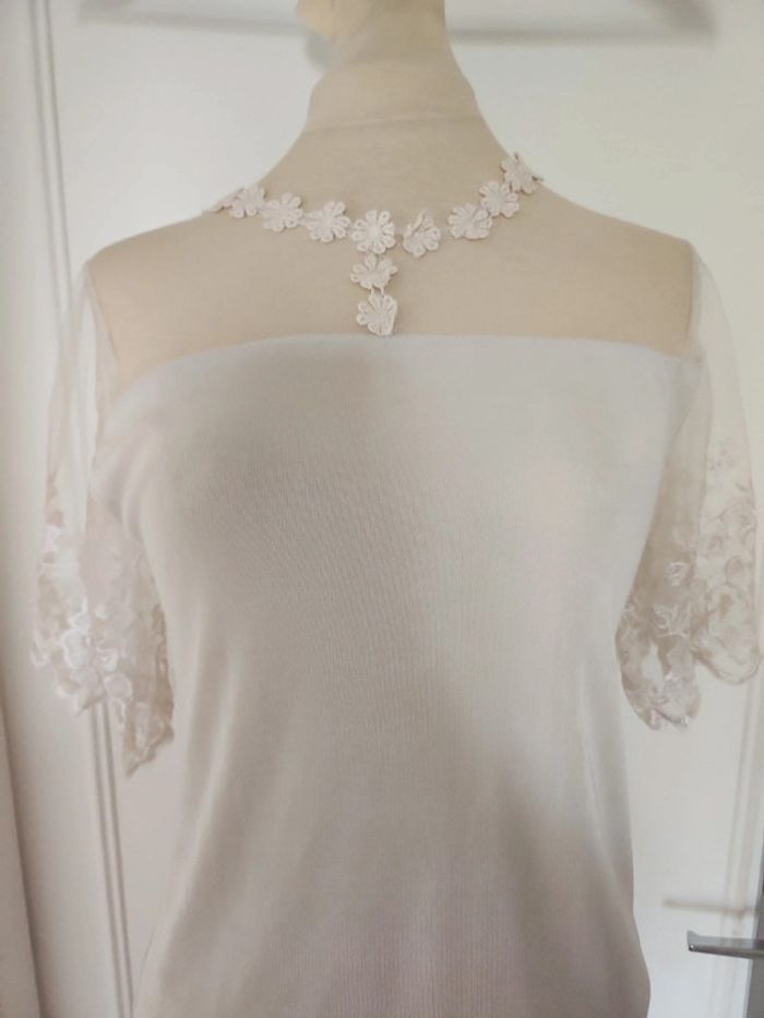 Tee-shirt mousseline