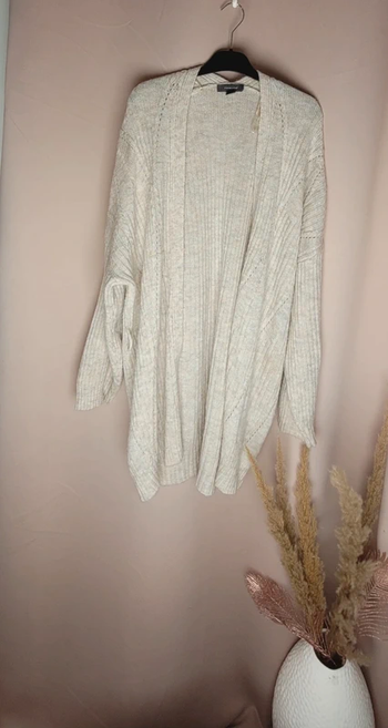Cardigan / Gilet long beige Primark femme