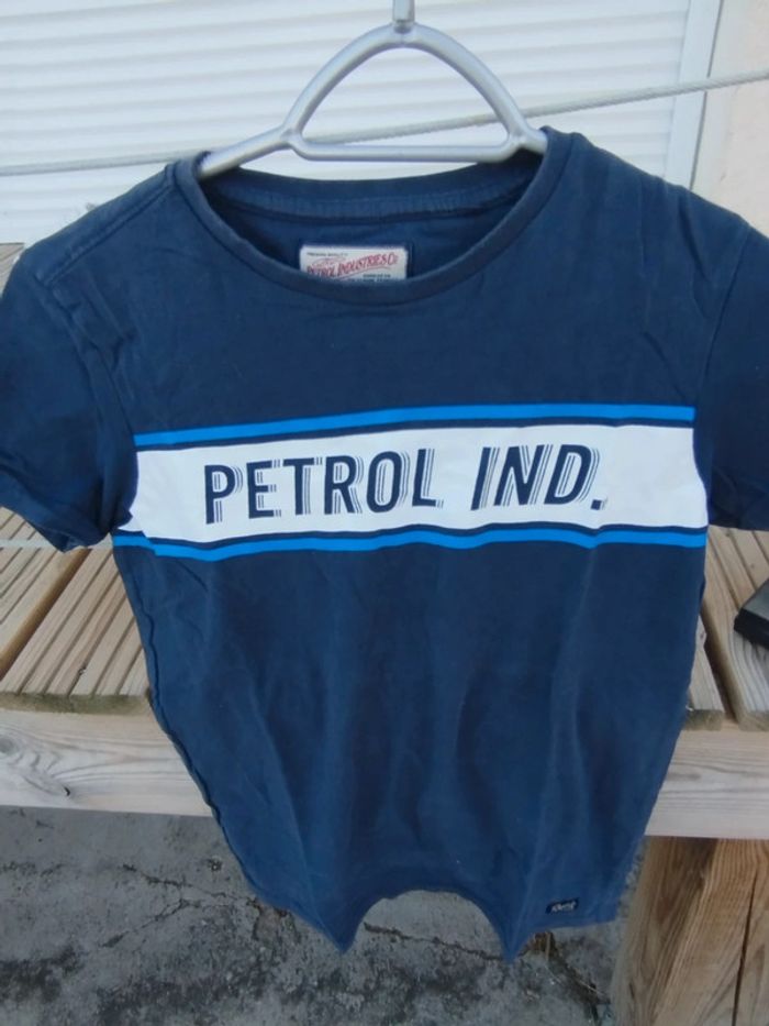 T-shirt pétrol