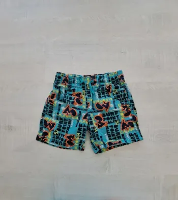 Short Lupilu - taille 110-116cm - 100% coton - motif surf - élastique