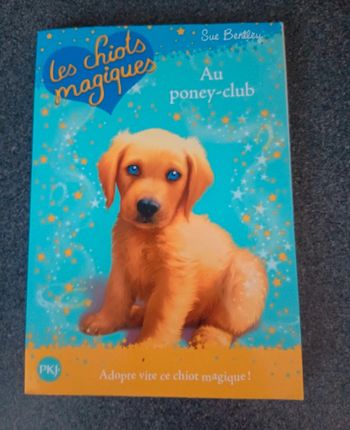 Livre les chiot magnifique Au poney club