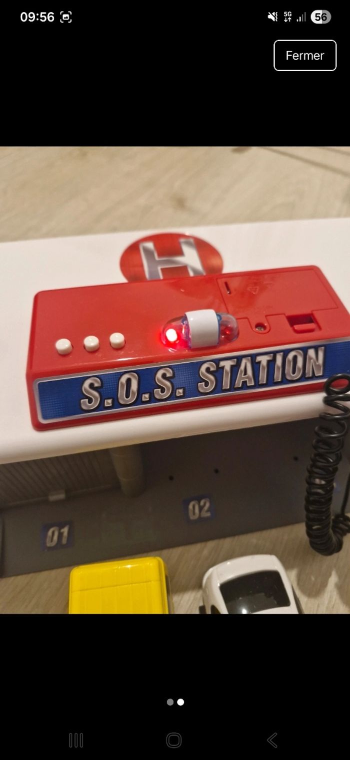 Garage avec 3 sons d'alarme et mini megaphone - photo numéro 2