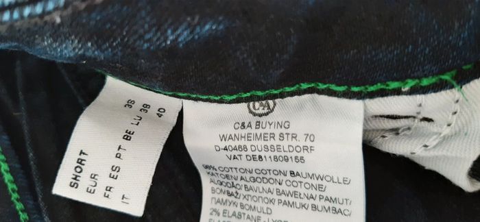 Jean foncé skinny C et A taille 38 - photo numéro 2