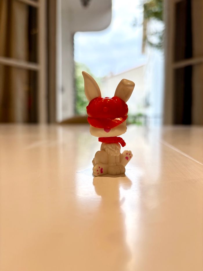 Figurine lapin blanc Polly Pocket - photo numéro 1