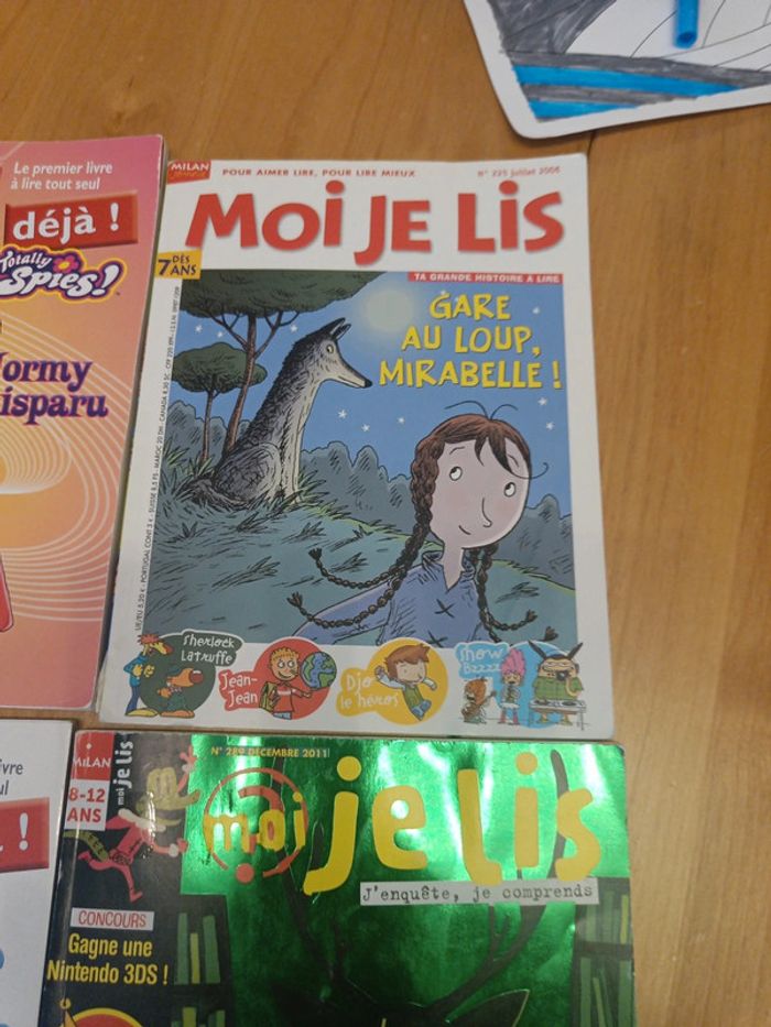 Lot de 4 livres " je lis déjà" et "Moi je lis" - photo numéro 4