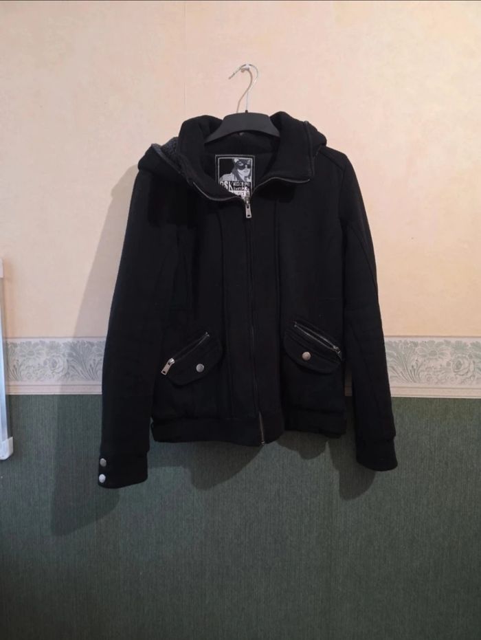 Manteau court y2k femme taille M - photo numéro 2