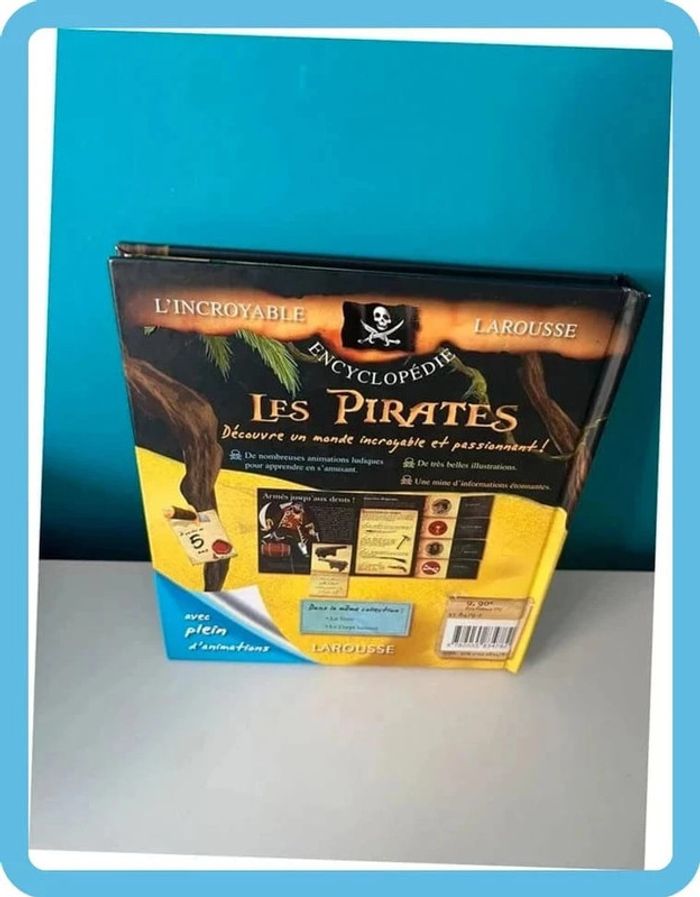 Livre l’incroyable encyclopédie les pirates - photo numéro 2