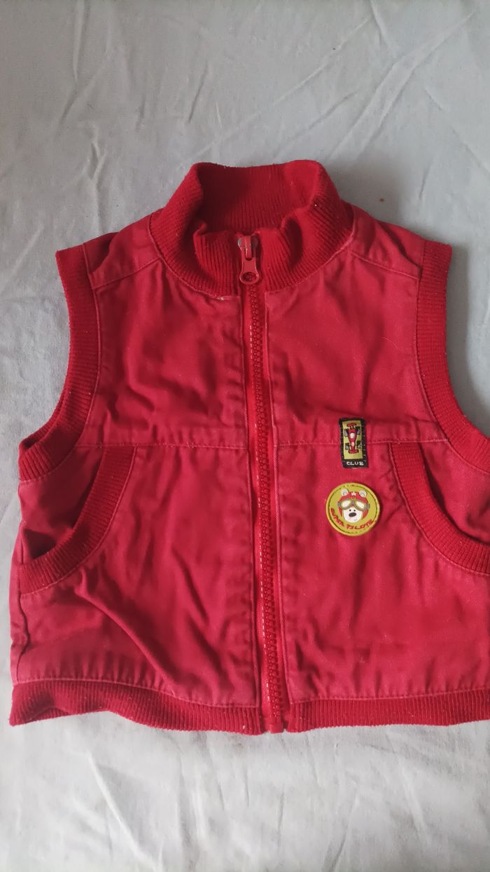 Veste sans manche 6 mois