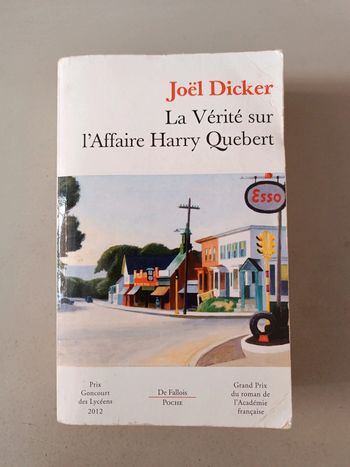 Joël dicker la vérité sur l'affaire Harry uebert