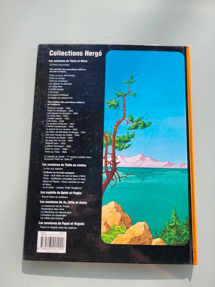 BD Tintin et le lac aux requins 🦈 Éditions Casterman (23) - photo numéro 7