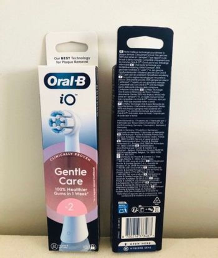 Lot de 2 Brossettes x 2 oralB io Gentle care neuf - photo numéro 4