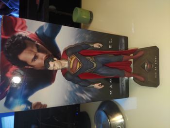 Collector blu-ray man of steel complet avec figurine