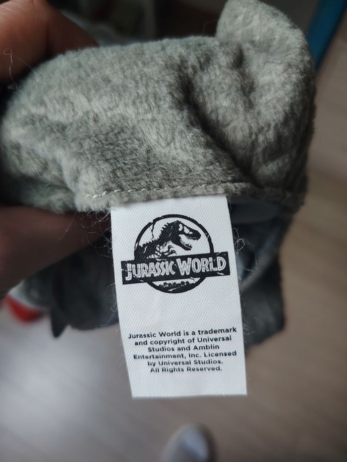 Lot de 3 peluches marionnettes dinosaures - photo numéro 2