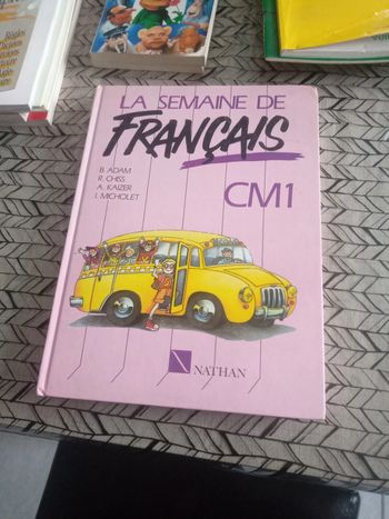 Livre la semaine de français CM1