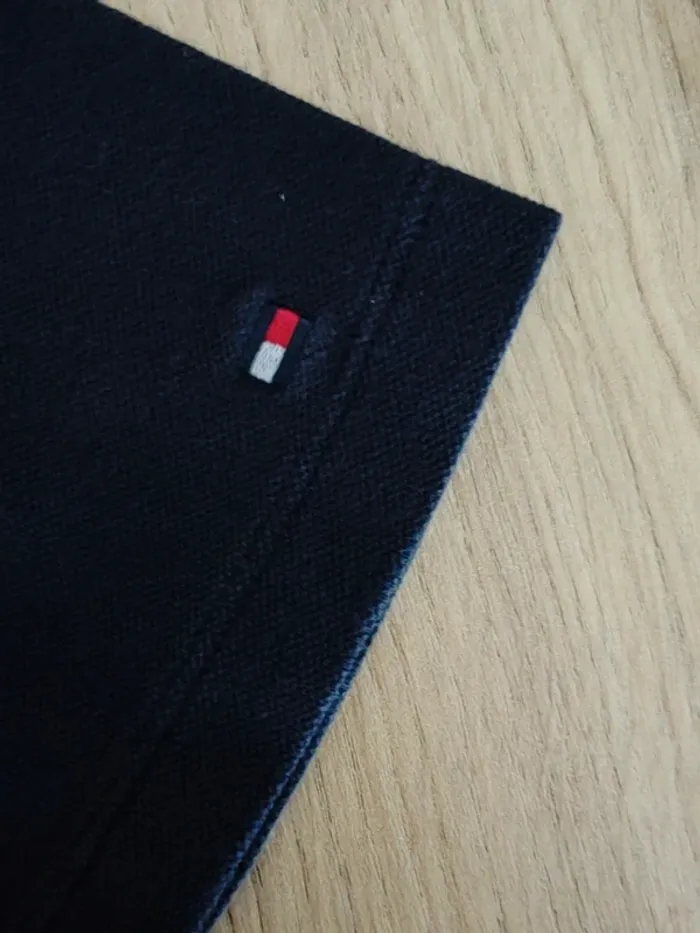 Polo noir tommy Hilfiger femme taille M - photo numéro 4