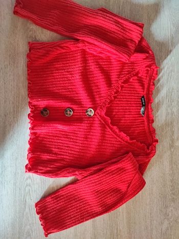 Top rouge shein taille M en excellent état
