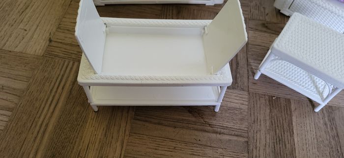 salon de jardin vintage barbie 1983 - photo numéro 5