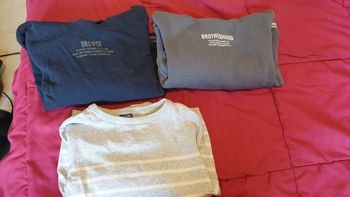 Lots pull taille 5 ans