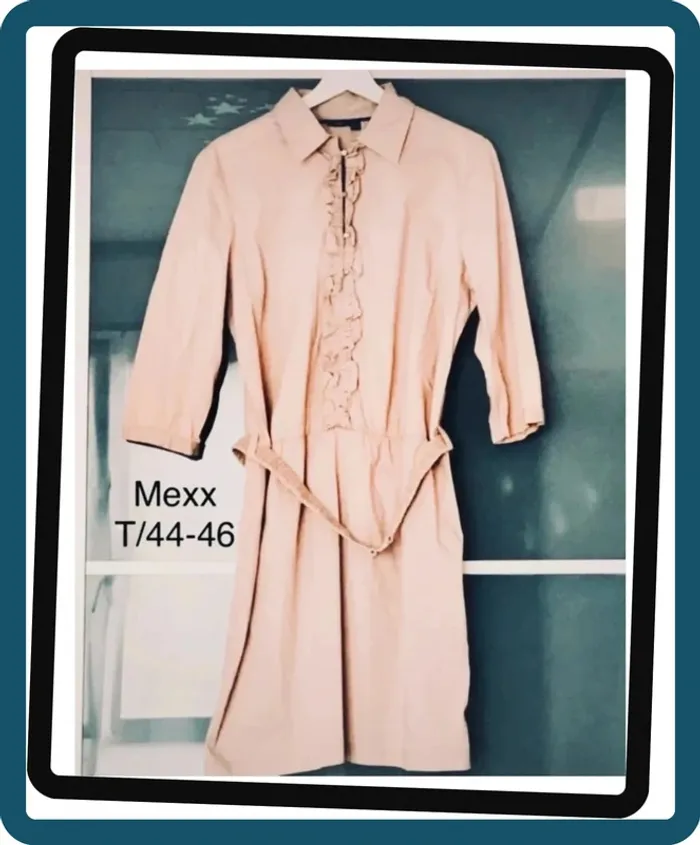 Robe-chemise à Jabot Mexx T/44-46