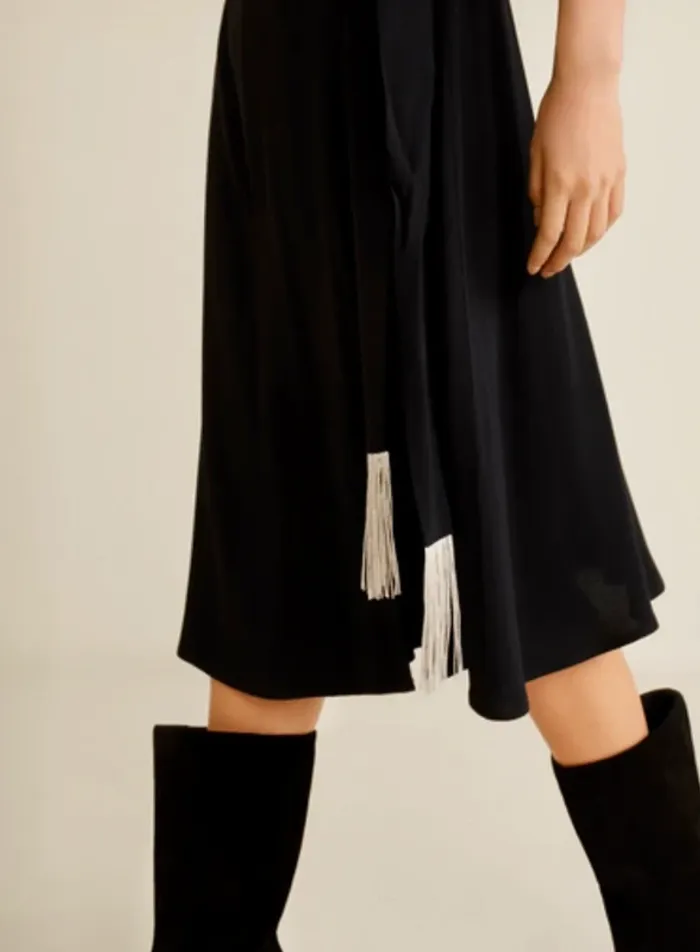 Robe midi noire - photo numéro 7